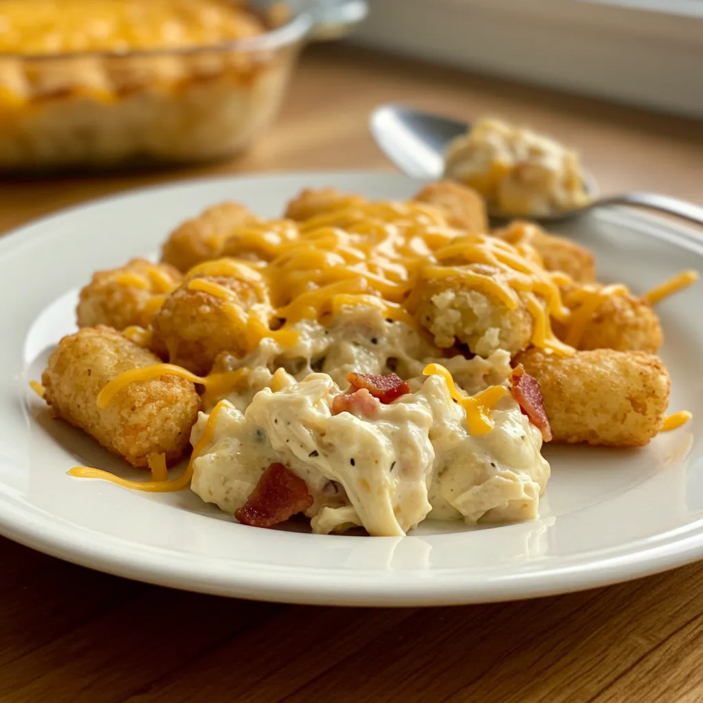 BEST RECIPE for Chicken Bacon Ranch Tater Tot Casserole: Ultimate Comfort Food Perfection
